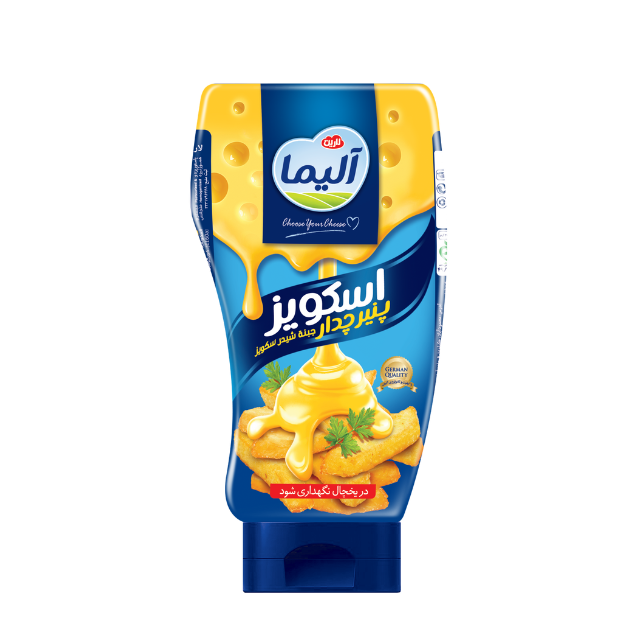 اسکویز چدار آلیما پنیر اسکویز چدار آلیما